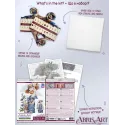 Kreuzstich-Set "Der Hofmeister" 15 x 23 cm AAH-337