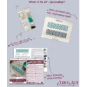 Main Bead Embroidery Kit Collar “Treasure of Traditions” 15 х 4.2 cm AADB-012
