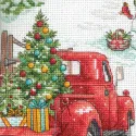 Набор для вышивания крестиком "Holiday Farm Stocking" D70-09619