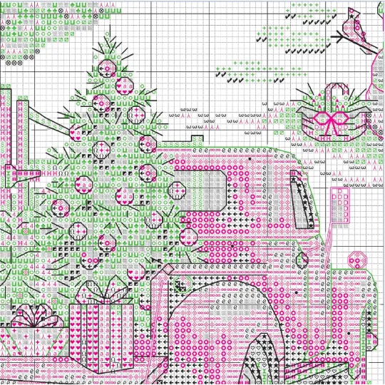 Набор для вышивания крестиком "Holiday Farm Stocking" D70-09619