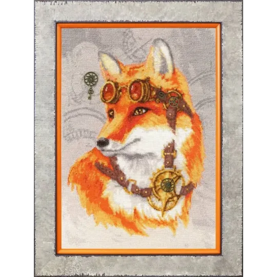 Kreuzstich-Set "Fuchs Meister" 37,5×26,5 cm S/LS009
