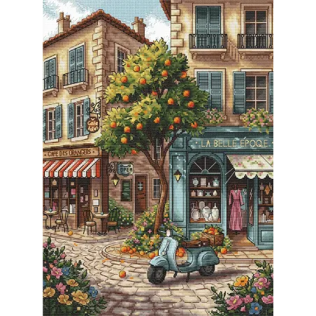 Cross stitch kit "Signature" 23.50 × 32.23 cm AVA-P062