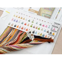 Cross stitch kit "Signature" 23.50 × 32.23 cm AVA-P062
