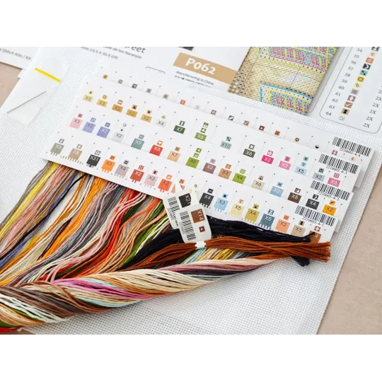 Cross stitch kit "Signature" 23.50 × 32.23 cm AVA-P062