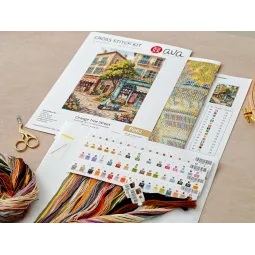 Cross stitch kit "Signature" 23.50 × 32.23 cm AVA-P062
