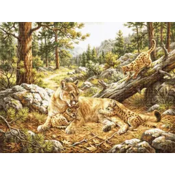 Набор для вышивки Petit Point "Материнская любовь" 32 x 24 см SG734