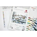 Cross Stitch Kit "Icy Lights" 48 x 35 cm SBU5111