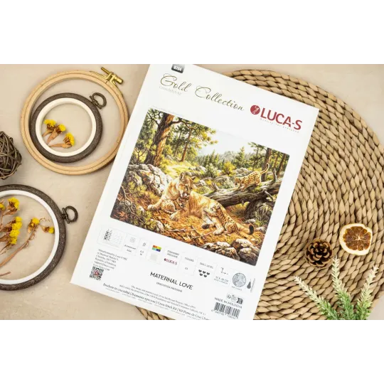 Siuvinėjimo kryželiu rinkinys "Motinos meilė" 51 x 38 cm SB734