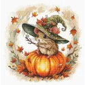 Cross stitch kit "Little Wizard" 24.77 × 25.24 cm AVA-P153