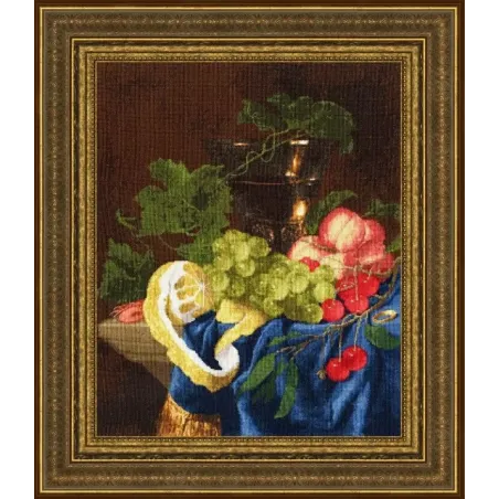 (Eingestellt) Zählstickerei-Set "Dessert. 17. Jahrhundert, Mitte" 34x42 cm S/MK089