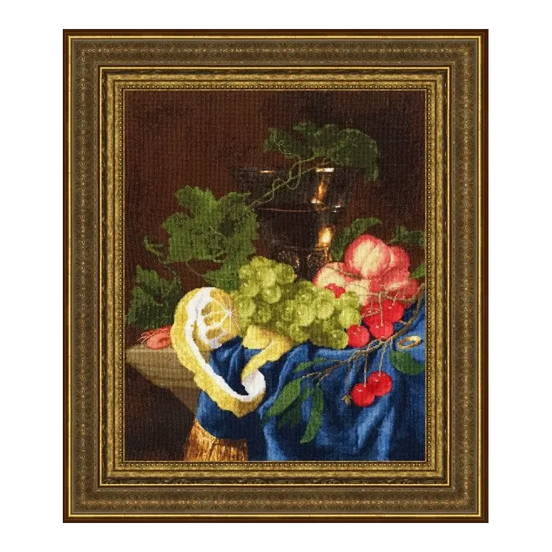 (Eingestellt) Zählstickerei-Set "Dessert. 17. Jahrhundert, Mitte" 34x42 cm S/MK089