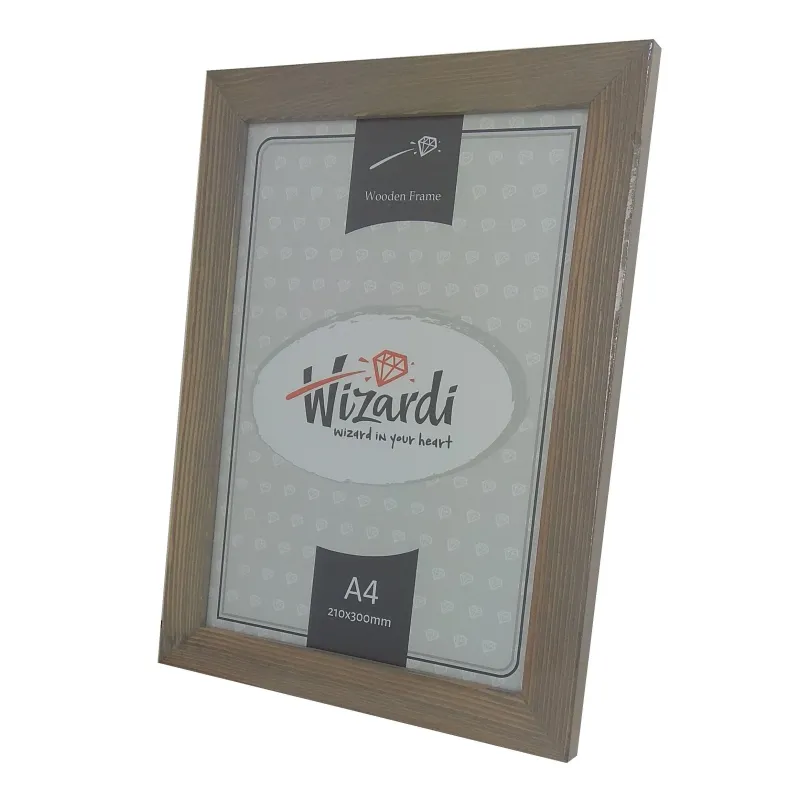 Cadre en bois avec verre 21*30 D30BKL567A4