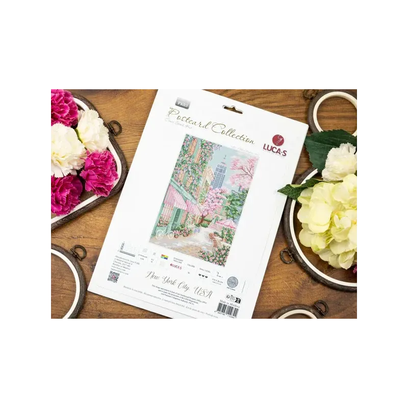 Cross Stitch Kit York City, USA 17.5x26 cm SBPK03