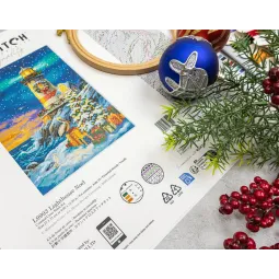 Набор для вышивания "Рождественский маяк" 23 x 32 см SLETIL9993