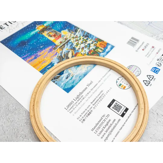 Набор для вышивания "Рождественский маяк" 23 x 32 см SLETIL9993