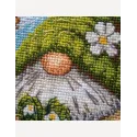 Siuvinėjimo kryželiu rinkinys "Žydintis nykštukas" 20x20 cm SRA1042