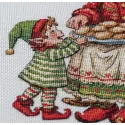 Kryželiu siuvinėjimo rinkinys "Močiutės skanėstai" 19 х 26 cm AAH-346