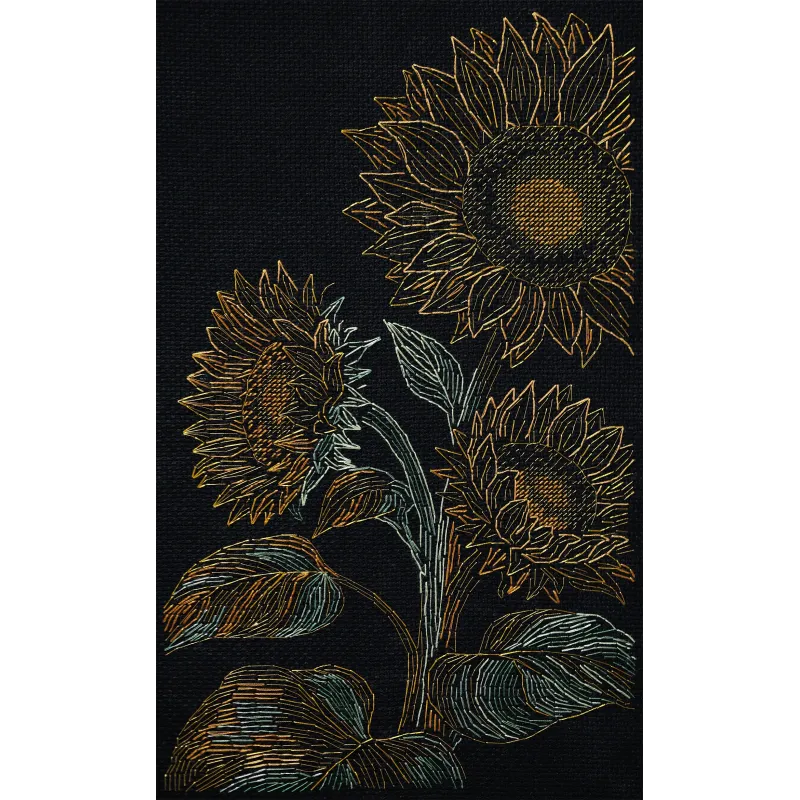 Siuvinėjimo kryželiu rinkinys "Spindesys tamsoje" 18 x 30 cm AAH-342