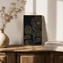 Kit point de croix "Éclat dans les ténèbres" 18 x 30 cm AAH-342