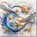 Kit de broderie de perles "Sonate de la Mer" 25 х 25 cm AAB-992