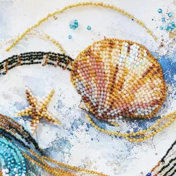Kit de broderie de perles "Sonate de la Mer" 25 х 25 cm AAB-992