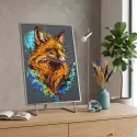 Pagrindinio karoliukų siuvinėjimo rinkinys "Gudrumo įsikūnijimas" 22 x 33 cm AAB-988