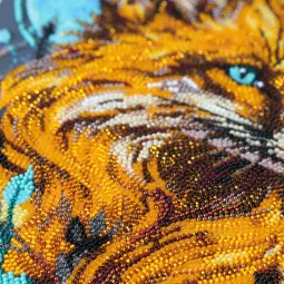 Main Bead Embroidery Kit "Embodiment of Cunning" 22 х 33 cm AAB-988