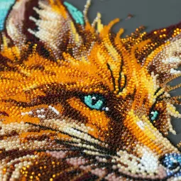 Main Bead Embroidery Kit "Embodiment of Cunning" 22 х 33 cm AAB-988