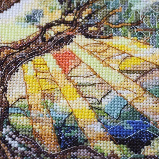 Cross-stitch kit "Eternal tree" 28 х 28 cm AAH-333