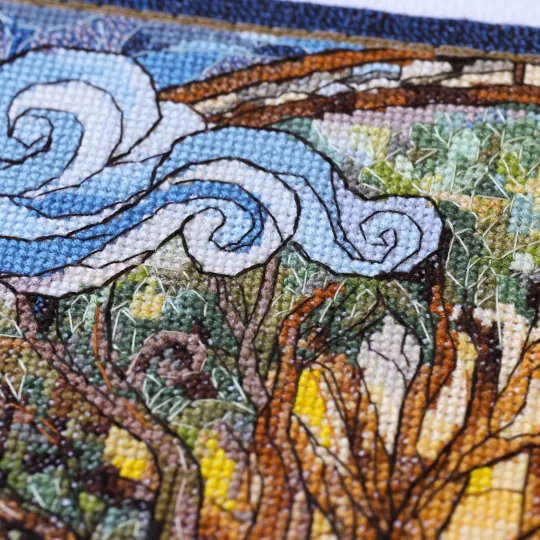 Siuvinėjimo rinkinys "Amžinas medis" 28 x 28 cm AAH-333