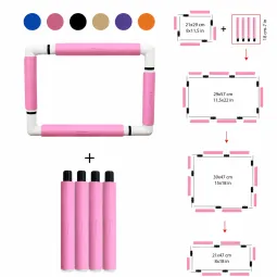 18 cm Clips Rahmenverlängerung (pink) 270-00PI