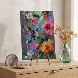 Kit principal de broderie de perles "Invité Tropical" 22 х 32 cm AAB-987