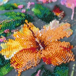 Kit principal de broderie de perles "Invité Tropical" 22 х 32 cm AAB-987