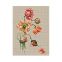 Набор для вышивания крестиком "Мак" 13 x 19 cm CDABC8111