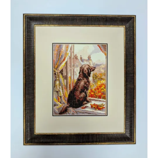 Набор для вышивания крестиком "Пойдем гулять!" 18x24 SR2256