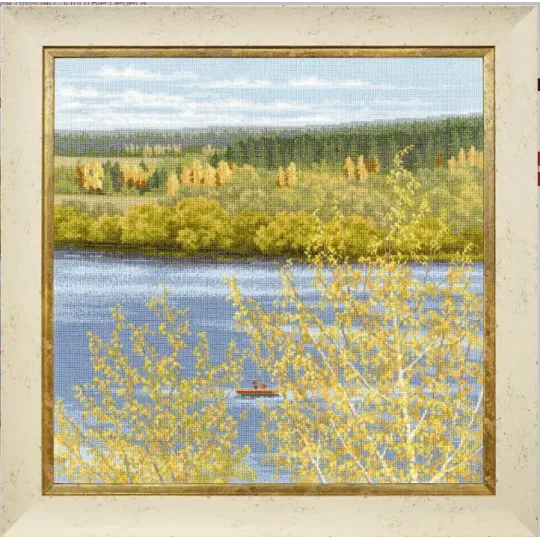 Handarbeitsset Die Goldenen Küsten 36,8x36,8 cm S/VM040