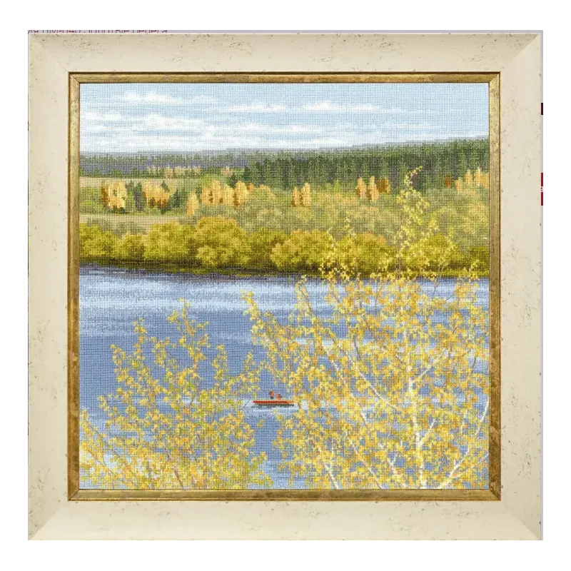 Handarbeitsset Die Goldenen Küsten 36,8x36,8 cm S/VM040