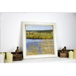 Siuvinėjimo rinkinys Auksiniai krantai 36,8x36,8 cm S/VM040