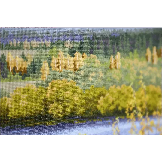 Siuvinėjimo rinkinys Auksiniai krantai 36,8x36,8 cm S/VM040