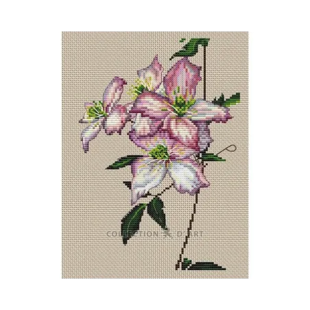 Skaičiuojamų kryželių rinkinys "Balandija" 14,5 x 21 cm CDABC8114