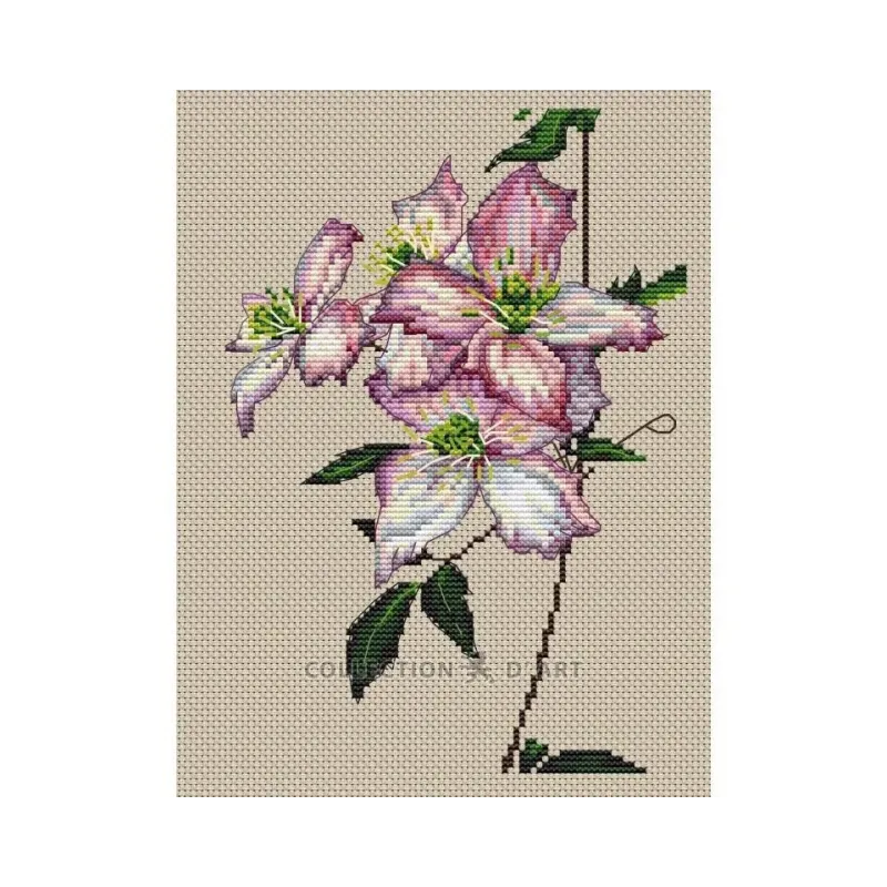Skaičiuojamų kryželių rinkinys "Balandija" 14,5 x 21 cm CDABC8114