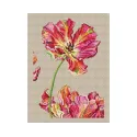 Gezählter Kreuzstich-Set "Tulpe" 13 x 18,5 cm CDABC8113