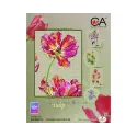 Gezählter Kreuzstich-Set "Tulpe" 13 x 18,5 cm CDABC8113