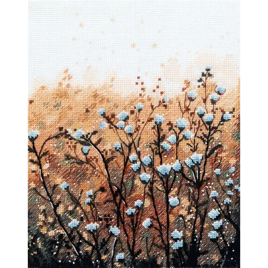 Siuvinėjimo rinkinys PANNA "Laukas auštant" 15,5 x 20,5 cm PPS-7501
