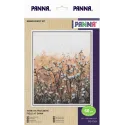 Siuvinėjimo rinkinys PANNA "Laukas auštant" 15,5 x 20,5 cm PPS-7501