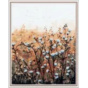 Kit de point de croix PANNA "Champ à l'aube" 15,5 x 20,5 cm PPS-7501