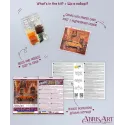 Kit de broderie de perles de taille moyenne "Quartier d'automne" 20 x 20 cm AAMB-147