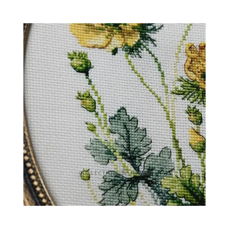 Zählstickpackung "Butterblumen" 13.5 x 20 cm CDABC8110