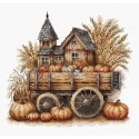 Осенняя тележка - Набор для вышивания крестиком AVA-P078