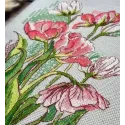 Kit de point de croix "Tulipes Gracieuses" 21x30 cm SR2354